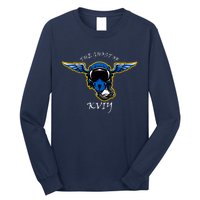 Ghost Of Kyiv Ukraine Fighter Pilot Mask Legend Long Sleeve Shirt