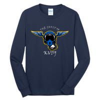 Ghost Of Kyiv Ukraine Fighter Pilot Mask Legend Tall Long Sleeve T-Shirt