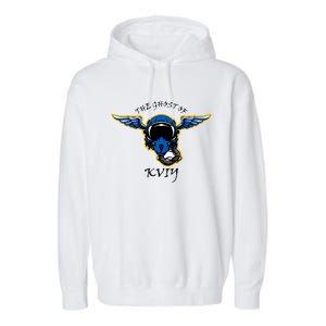 Ghost Of Kyiv Ukraine Fighter Pilot Mask Legend Garment-Dyed Fleece Hoodie