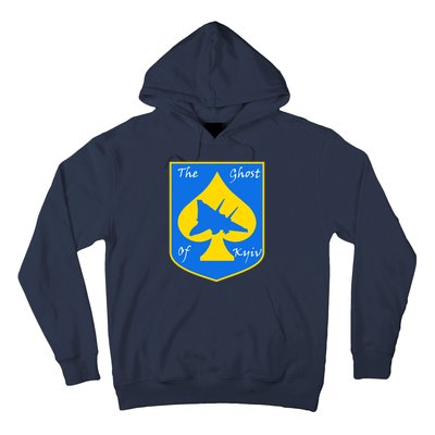 Ghost Of Kyiv Ukraine Fighter Pilot Legend Emblem Hoodie