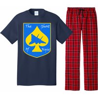 Ghost Of Kyiv Ukraine Fighter Pilot Legend Emblem Pajama Set