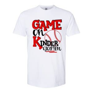 Game On Kindergarten Funny Baseball Back To School Softstyle CVC T-Shirt