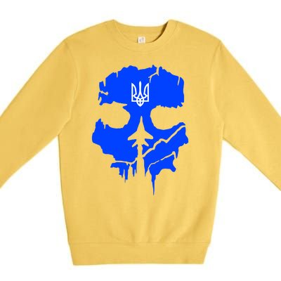 Ghost Of Kyiv Ukraine Premium Crewneck Sweatshirt