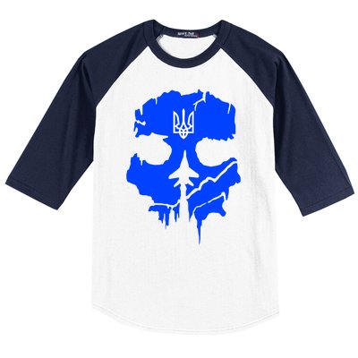 Ghost Of Kyiv Ukraine Baseball Sleeve Shirt