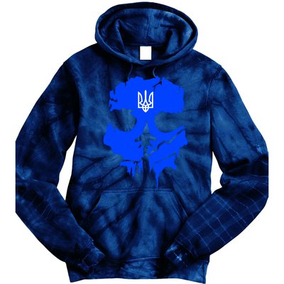 Ghost Of Kyiv Ukraine Tie Dye Hoodie