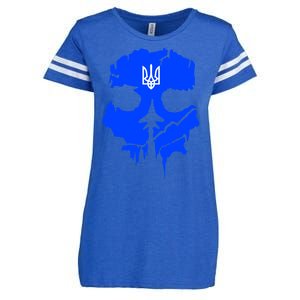 Ghost Of Kyiv Ukraine Enza Ladies Jersey Football T-Shirt