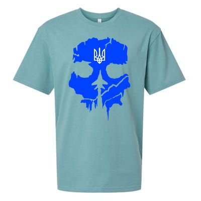 Ghost Of Kyiv Ukraine Sueded Cloud Jersey T-Shirt