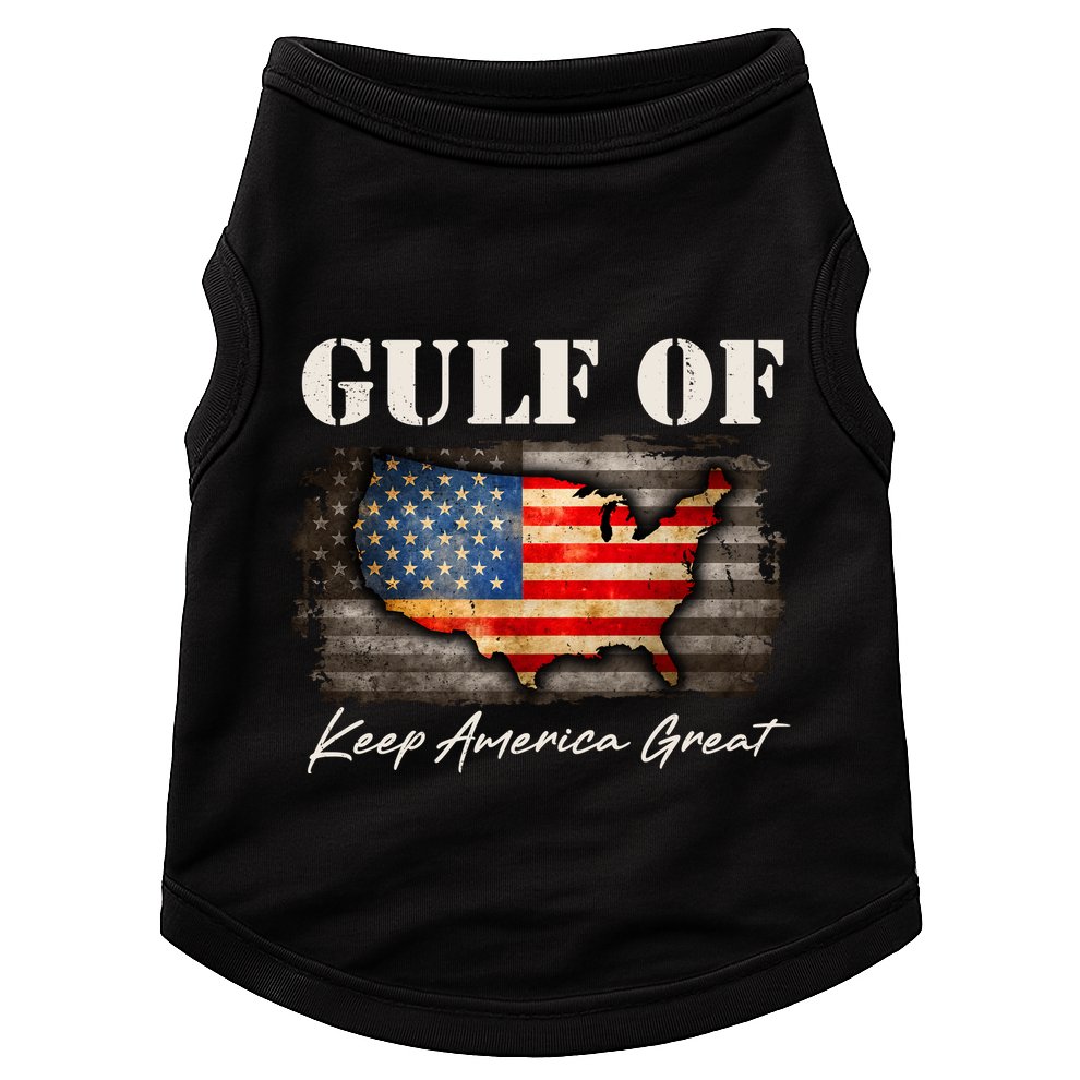 Gulf Of Keep America Great Doggie Tank