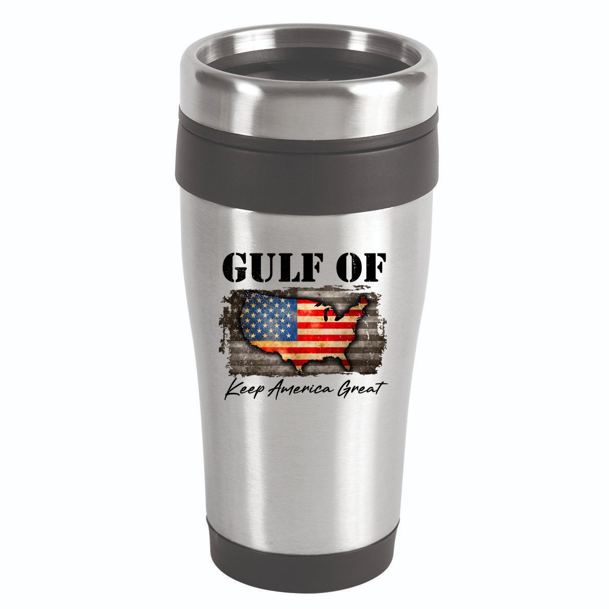 Gulf Of Keep America Great 16oz Travel Tumbler