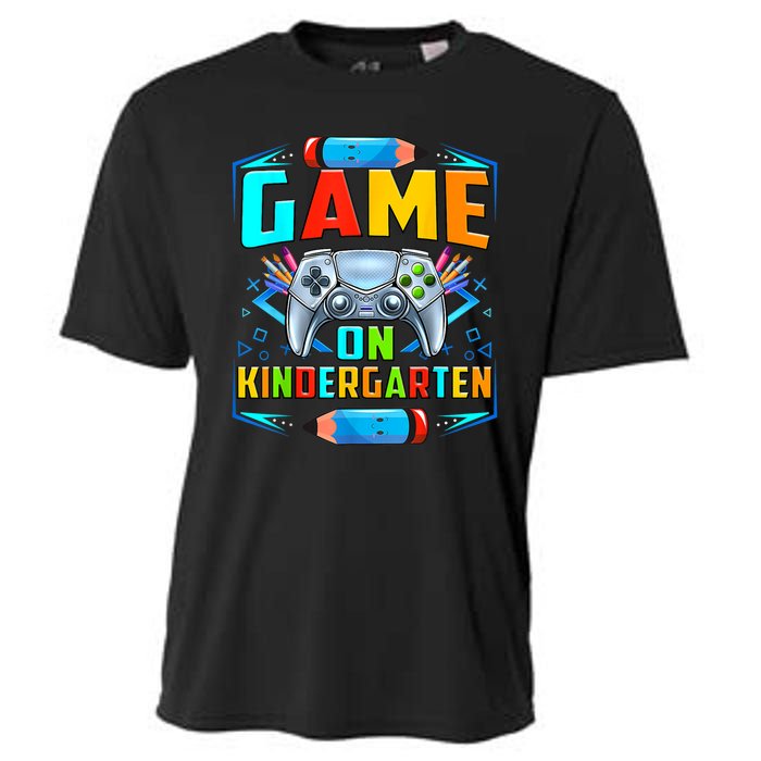 Game On Kindergarten Funny Back To School Video Games Boy Cooling Performance Crew T-Shirt