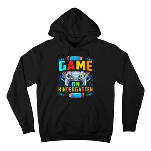 Game On Kindergarten Funny Back To School Video Games Boy Hoodie