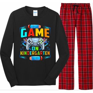 Game On Kindergarten Funny Back To School Video Games Boy Long Sleeve Pajama Set