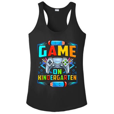 Game On Kindergarten Funny Back To School Video Games Boy Ladies PosiCharge Competitor Racerback Tank
