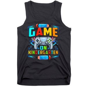 Game On Kindergarten Funny Back To School Video Games Boy Tank Top