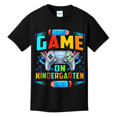 Game On Kindergarten Funny Back To School Video Games Boy Kids T-Shirt
