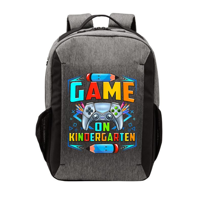 Game On Kindergarten Funny Back To School Video Games Boy Vector Backpack