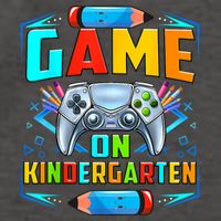 Game On Kindergarten Funny Back To School Video Games Boy Vector Backpack