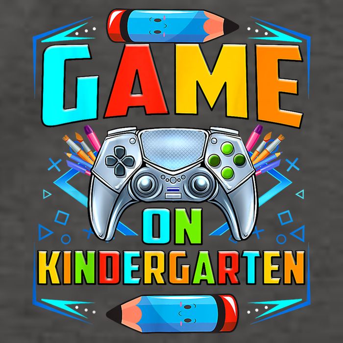 Game On Kindergarten Funny Back To School Video Games Boy Vector Backpack