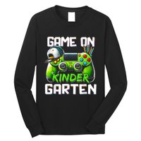 Game On Kindergarten Back To School Funny Gamer Long Sleeve Shirt