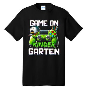 Game On Kindergarten Back To School Funny Gamer Tall T-Shirt