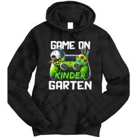 Game On Kindergarten Back To School Funny Gamer Tie Dye Hoodie