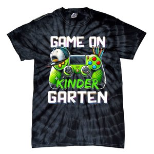 Game On Kindergarten Back To School Funny Gamer Tie-Dye T-Shirt