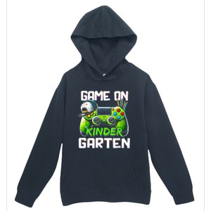 Game On Kindergarten Back To School Funny Gamer Urban Pullover Hoodie