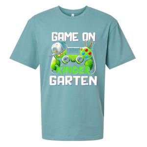 Game On Kindergarten Back To School Funny Gamer Sueded Cloud Jersey T-Shirt