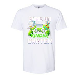 Game On Kindergarten Back To School Funny Gamer Softstyle CVC T-Shirt