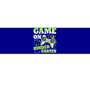 Game On Kindergarten Back To School Gamer Video Games Funny Gift Bumper Sticker