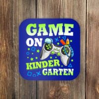 Game On Kindergarten Back To School Gamer Video Games Funny Gift Coaster