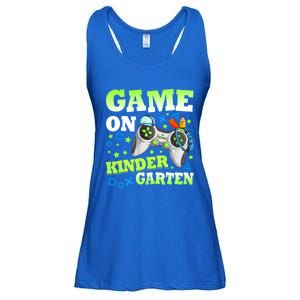 Game On Kindergarten Back To School Gamer Video Games Funny Gift Ladies Essential Flowy Tank