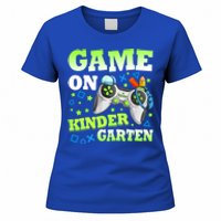 Game On Kindergarten Back To School Gamer Video Games Funny Gift Women's T-Shirt