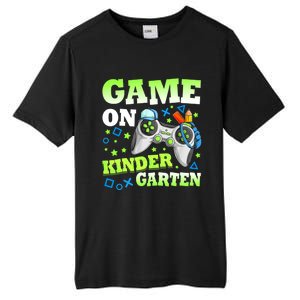 Game On Kindergarten Back To School Gamer Video Games Gift Tall Fusion ChromaSoft Performance T-Shirt