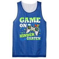 Game On Kindergarten Back To School Gamer Video Games Gift Mesh Reversible Basketball Jersey Tank