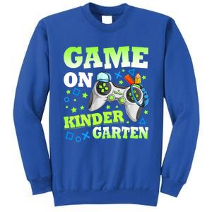 Game On Kindergarten Back To School Gamer Video Games Gift Tall Sweatshirt