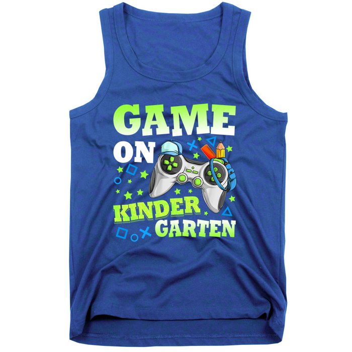 Game On Kindergarten Back To School Gamer Video Games Gift Tank Top