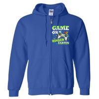 Game On Kindergarten Back To School Gamer Video Games Gift Full Zip Hoodie