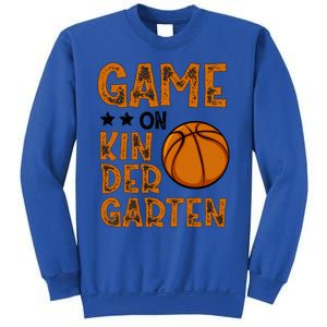 Game On Kindergarten Basketball Funny Back To School Cute Gift Sweatshirt