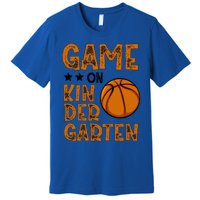 Game On Kindergarten Basketball Funny Back To School Cute Gift Premium T-Shirt