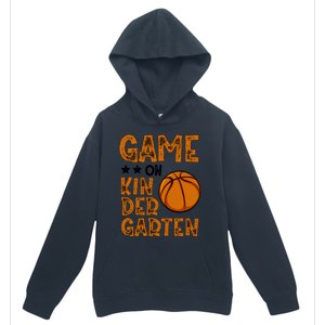 Game On Kindergarten Basketball Funny Back To School Cute Gift Urban Pullover Hoodie