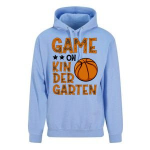 Game On Kindergarten Basketball Funny Back To School Cute Gift Unisex Surf Hoodie