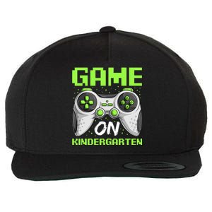 Game On Kindergarten Gift Back To School Video Gamer Gift Wool Snapback Cap