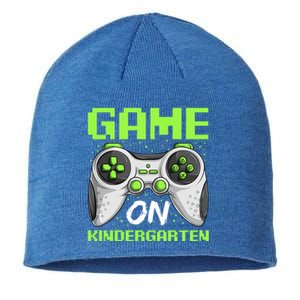 Game On Kindergarten Gift Back To School Video Gamer Gift Sustainable Beanie