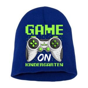 Game On Kindergarten Gift Back To School Video Gamer Gift Short Acrylic Beanie