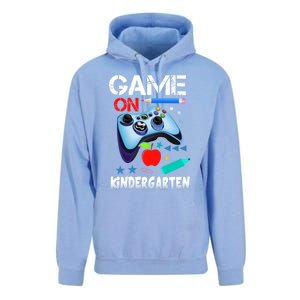 Game On Kindergarten First Day Gamer Back To School Gift Unisex Surf Hoodie