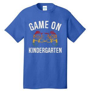 Game On Kindergarten Funny Back To School First Day Of Cute Gift Tall T-Shirt