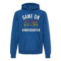 Game On Kindergarten Funny Back To School First Day Of Cute Gift Premium Hoodie