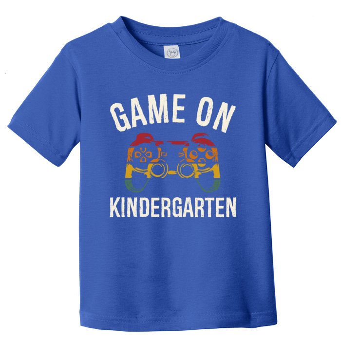 Game On Kindergarten Funny Back To School First Day Of Cute Gift Toddler T-Shirt