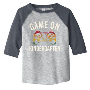 Game On Kindergarten Funny Back To School First Day Of Cute Gift Toddler Fine Jersey T-Shirt